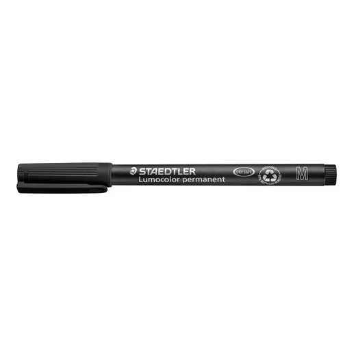 Permanentný popisovač, OHP, 1 mm, STAEDTLER "Lumocolor® 317 M", čierna