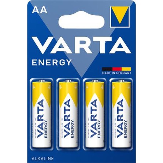 Batéria, AA, tužková, 4 ks, VARTA "Energy"