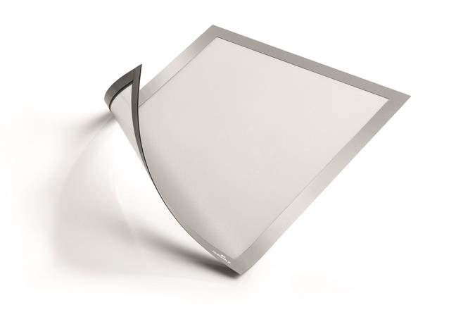 Informačný panel, A4, magnetický, DURABLE "DURAFRAME® MAGNETIC", strieborná