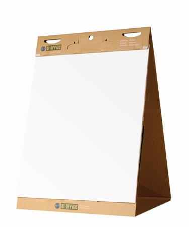 Stolový flipchart, samolepiaci, 20 listov, 58,5x50 cm,