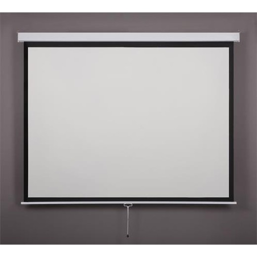 Premietacie plátno, nástenné, rolovacie, 1:1, 200x200cm, VICTORIA VISUAL