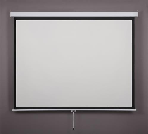 Premietacie plátno, nástenné, rolovacie, 4:3, 200x150cm, VICTORIA VISUAL