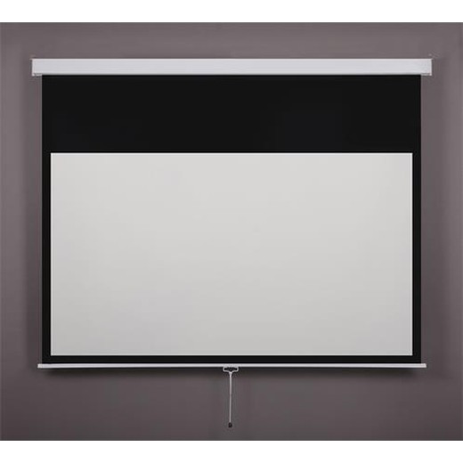 Premietacie plátno, nástenné, rolovacie, 16:9, 200x113cm, VICTORIA VISUAL