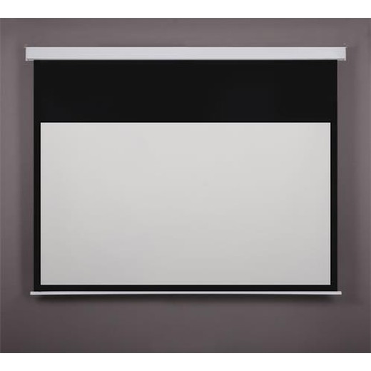 Premietacie plátno, nástenné, s motorom, 16:9, 260x146cm, VICTORIA VISUAL