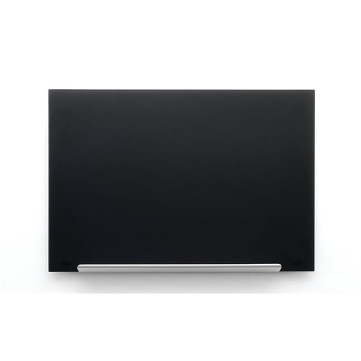 Magnetická sklenená tabuľa, 71,1x126 cm, NOBO "Impression Pro", čierna