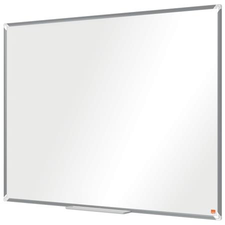 Biela tabuľa, smaltovaná, magnetická, 120x90cm, hliníkový rám, NOBO "Premium Plus"