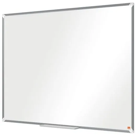 Biela tabuľa, smaltovaná, magnetická, 120x90cm, hliníkový rám, NOBO "Premium Plus"