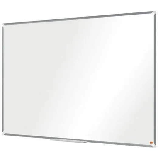 Biela tabuľa, smaltovaná, magnetická, 150x100cm, hliníkový rám, NOBO "Premium Plus"