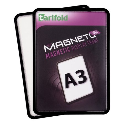 Magnetický rám, A3, DJOIS "Magneto Solo", čierna