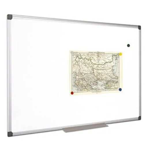 Biela tabuľa, magnetická, 120x240 cm, hliníkový rám, VICTORIA VISUAL