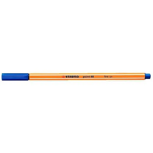 Liner, 0,4 mm, STABILO "Point 88", modrý