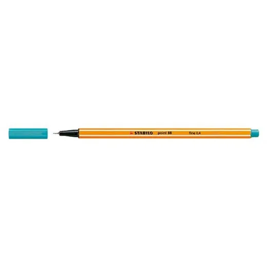 Liner, 0,4 mm, STABILO "Point 88", tyrkysový