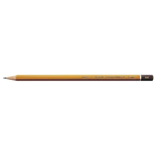 Grafitová ceruzka, 4H, šesťhranná, KOH-I-NOOR "1500"