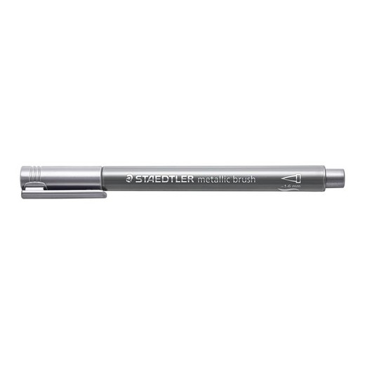 Dekoračný popisovač, 1-6 mm, STAEDTLER "8321", strieborný