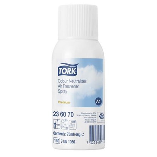 Neutralizátor zápachu do osviežovača vzduchu, 75 ml, TORK, priehľadná