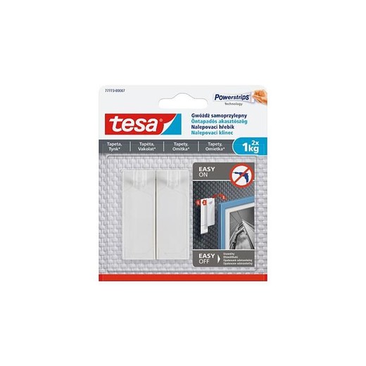Nalepovací klinec na tapety a omietku, TESA "Powerstrips®"