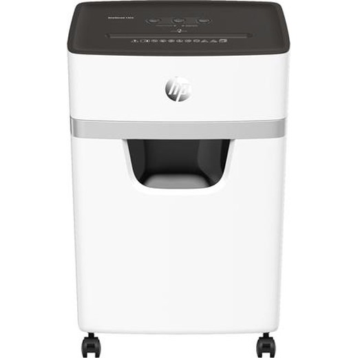 Skartovací stroj, konfety, 15 listov, HP "Oneshred 15CC", svetlosivý
