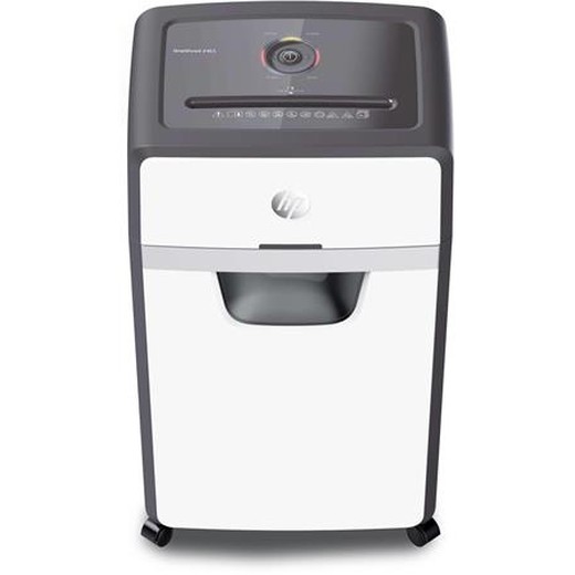 Skartovací stroj, konfety, 24 listov, HP "Oneshred 24CC", svetlosivý