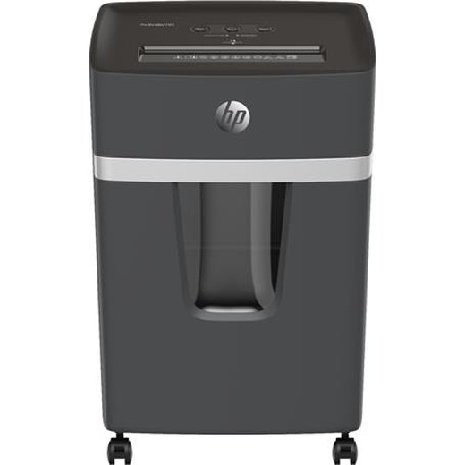 Skartovací stroj, konfety, 15 listov, HP "Pro Shredder 15CC", tmavosivý