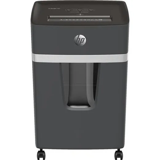 Skartovací stroj, konfety, 15 listov, HP "Pro Shredder 15CC", tmavosivý