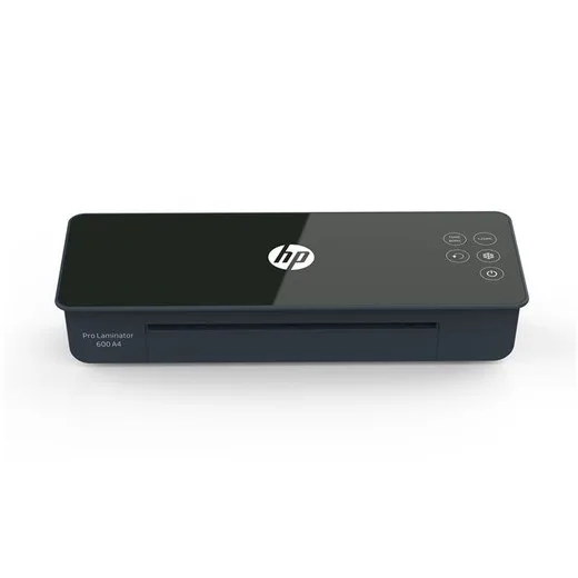 Laminovací stroj, A4, 80-125 mikrónov, HP "Pro Laminator 600", čierny