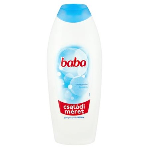 Sprchovací gél, 750 ml, BABA, lanolínový
