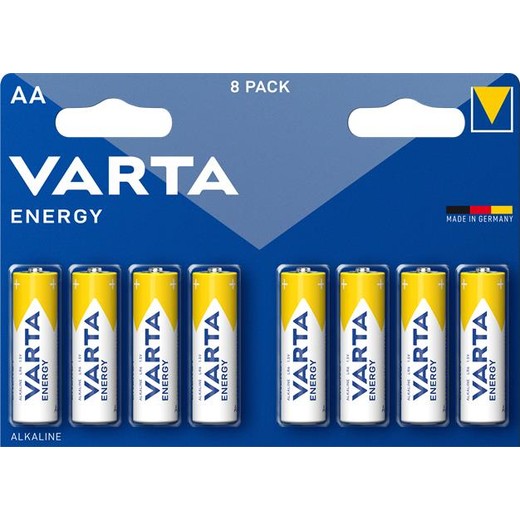 Batéria, AA tužková, 8 ks, VARTA "Energy"