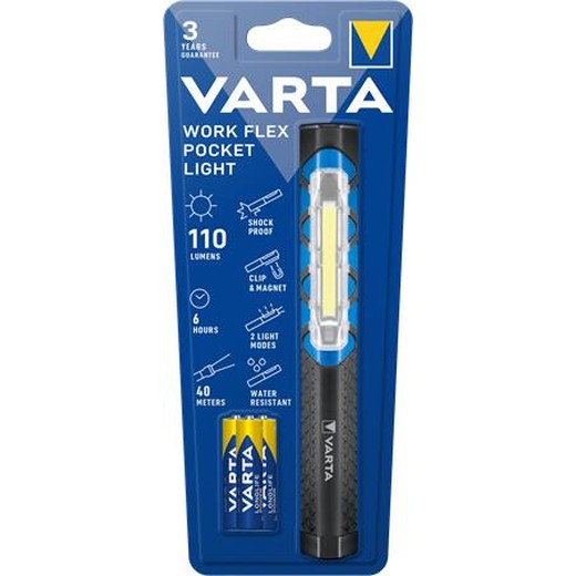 Svietidlo, LED, 3xAAA, VARTA "Work flex"