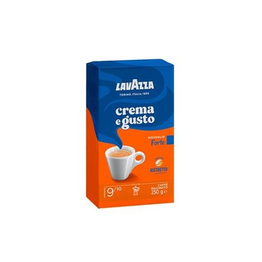 Káva, pražená, mletá, 250 g, LAVAZZA "Crema e Gusto"