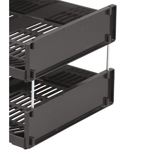 Adaptér pre zväčšenie kapacity odkladača, kovový, DURABLE "Optimo", strieborná