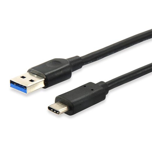 Prevodný kábel, USB-C-USB 3.2, 1m, EQUIP
