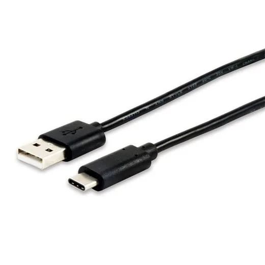 Prevodný kábel, USB-C-USB 2.0, 1m, EQUIP