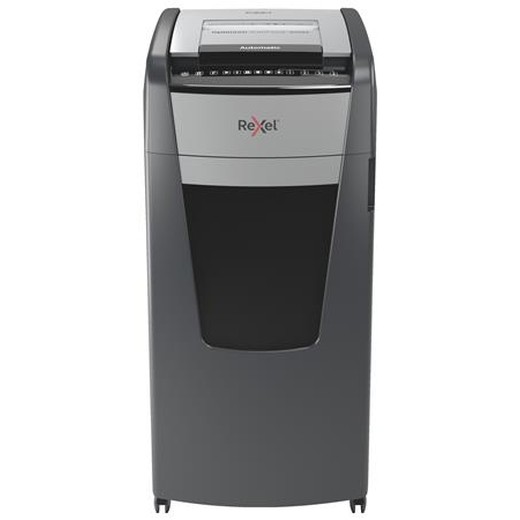 Skartovací stroj, mikrokonfety, 600 listov, REXEL "Optimum AutoFeed+ 600M"