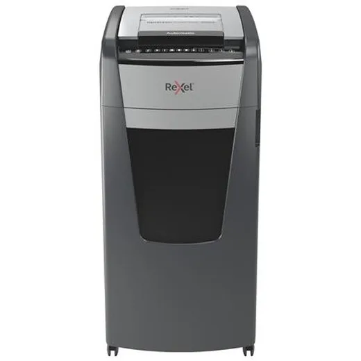 Skartovací stroj, mikrokonfety, 600 listov, REXEL "Optimum AutoFeed+ 600M"