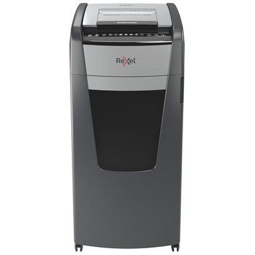 Skartovací stroj, mikrokonfety, 750 listov, REXEL "Optimum AutoFeed+ 750M"