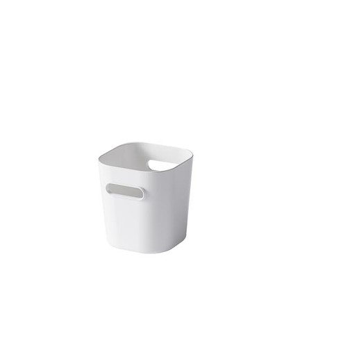 Úložný box, plastový, 0,6 l, SMARTSTORE "Compact Mini", biely