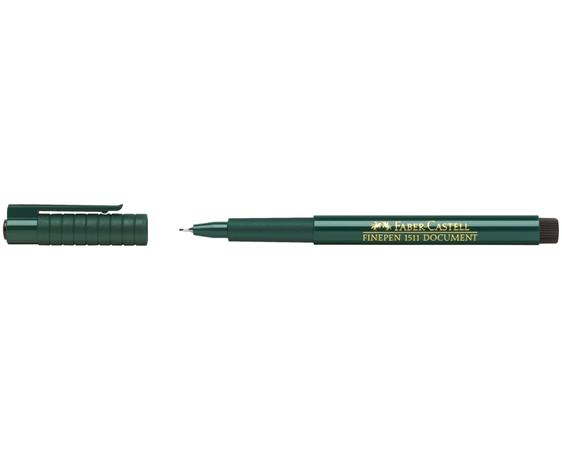 Liner, 0,4 mm, FABER-CASTELL "Finepen 1511", čierny