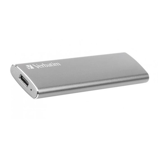 SSD (externá pamäť) 240 GB, USB 3.2 Gen2, VERBATIM "Vx500", sivá