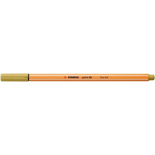 Liner, 0,4 mm, STABILO "Point 88", khaki
