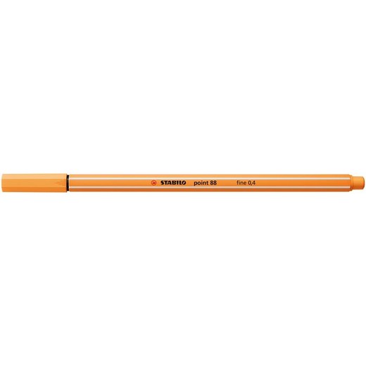 Liner, 0,4 mm, STABILO "Point 88", papája