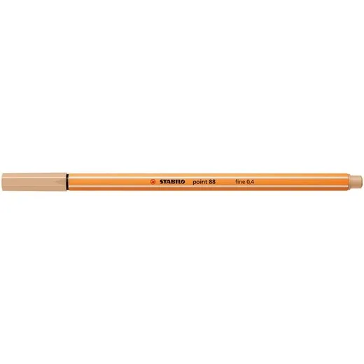 Liner, 0,4 mm, STABILO "Point 88", telový