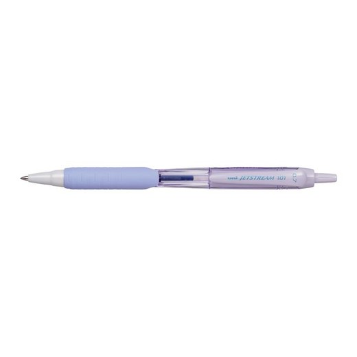 Guľôčkové pero, 0,38 mm, stláčací mechanizmus, UNI "SXN-101FL ", levanduľové