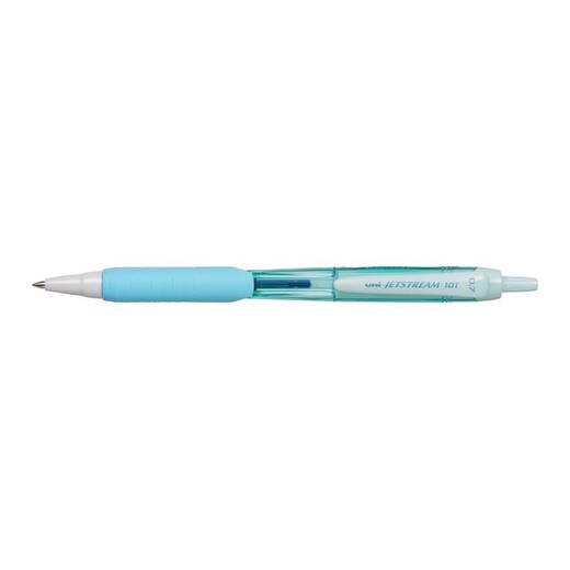 Guľôčkové pero, 0,38 mm, stláčací mechanizmus, UNI "SXN-101FL ", modré
