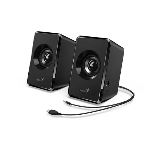 Reproduktor, 2.0, 3W, USB, GENIUS "SP-U125", čierny