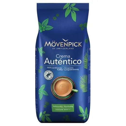 Káva, pražená, zrnková, 1000 g, MÖVENPICK "El Autentico"