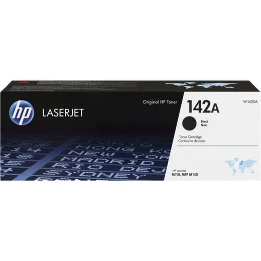 W1420A laserový toner LaserJet M110, M111, M139, M140, M142 k tlačiarňam HP 142A, čierna, 0,95k