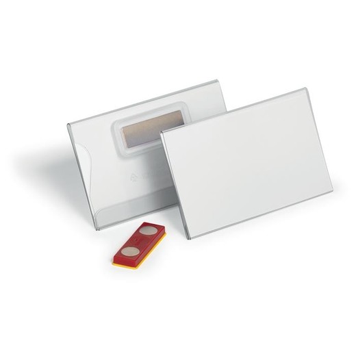Visačka, s magnetom proti pretáčaniu, 90x54 mm, DURABLE