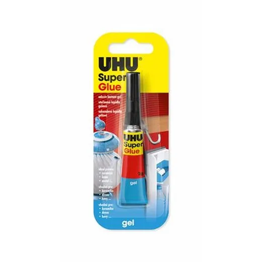 Sekundové lepidlo -gél, 2 g, UHU "Jumbo"