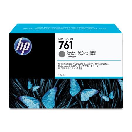CM996A atramentová náplň pre DesignJet T7100 tlačiarne, HP 761, tmavosivá, 400 ml