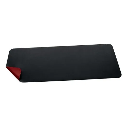 Podložka na stôl, 800x300 mm, obojstranná, SIGEL, čierno-červená